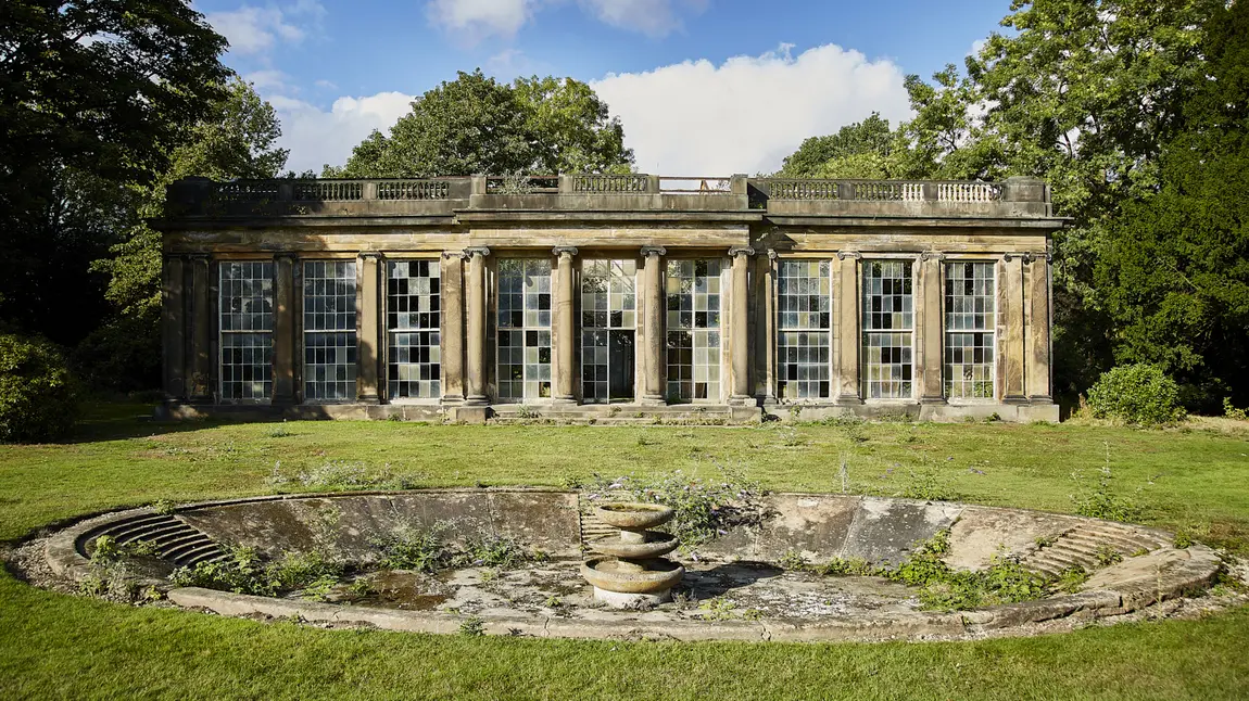 The Camellia House at Wentworth Woodhouse.