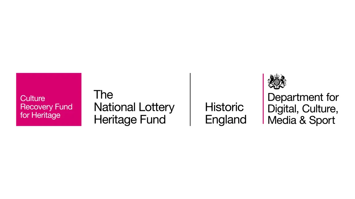 How to acknowledge your grant – Culture Recovery Fund for Heritage Culture Recovery Fund for Heritage colour logo