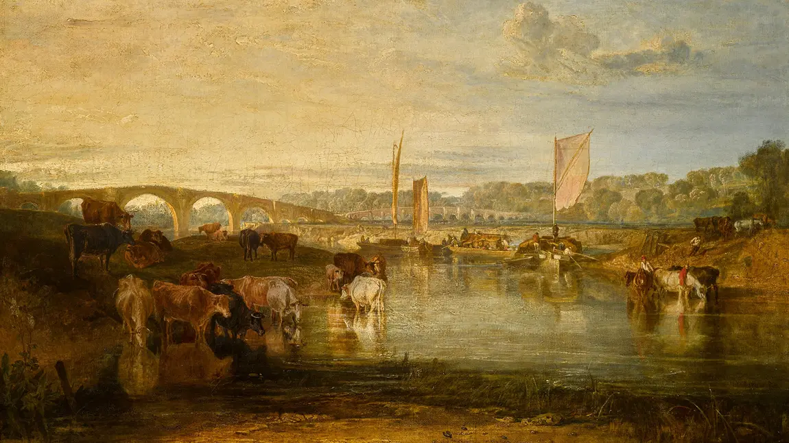 Walton Bridge by Turner A Turner for the East – Walton Bridges is saved for the nation