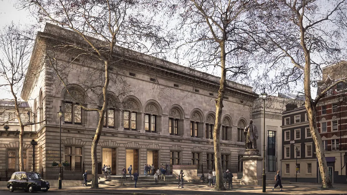 National Portrait Gallery forecourt proposal