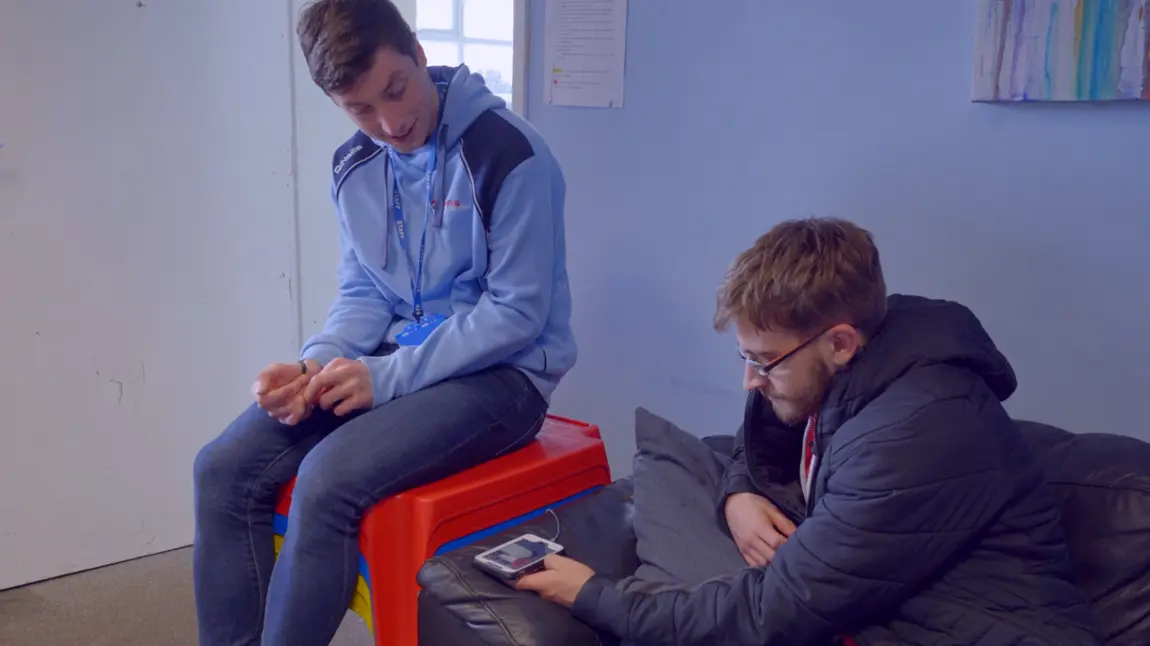 Changing lives: volunteering helps Ben turn away from trouble Two young men