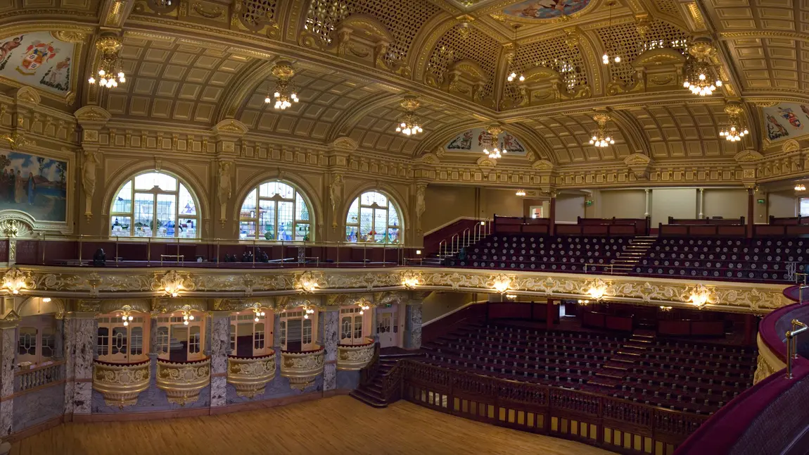 The first 100 Major Grants, June 2015 Inside the Royal Hall, Harrogate