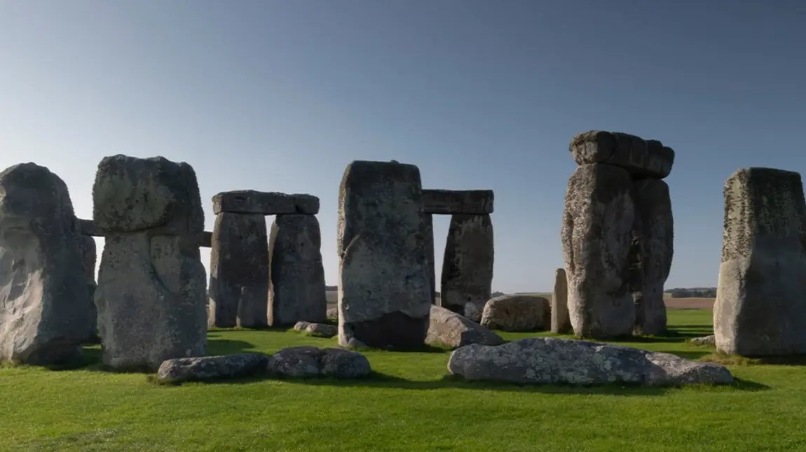 A view of Stonehenge 