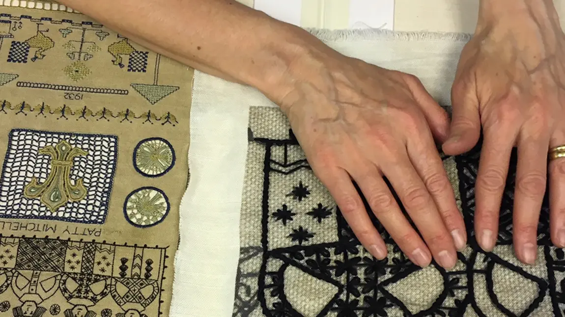 Hands on embroidery
