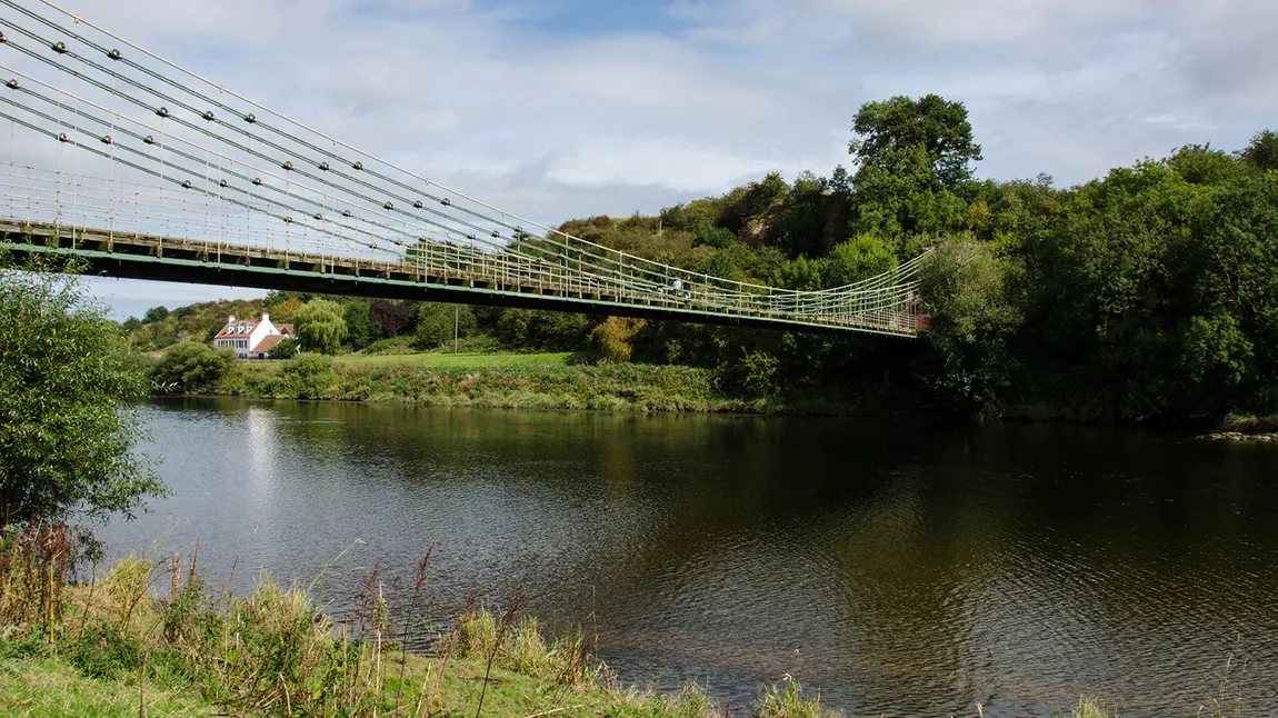 Future of the historic Union Chain Bridge secured Union Chain Bridge