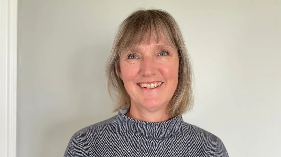 Person smiling at camera