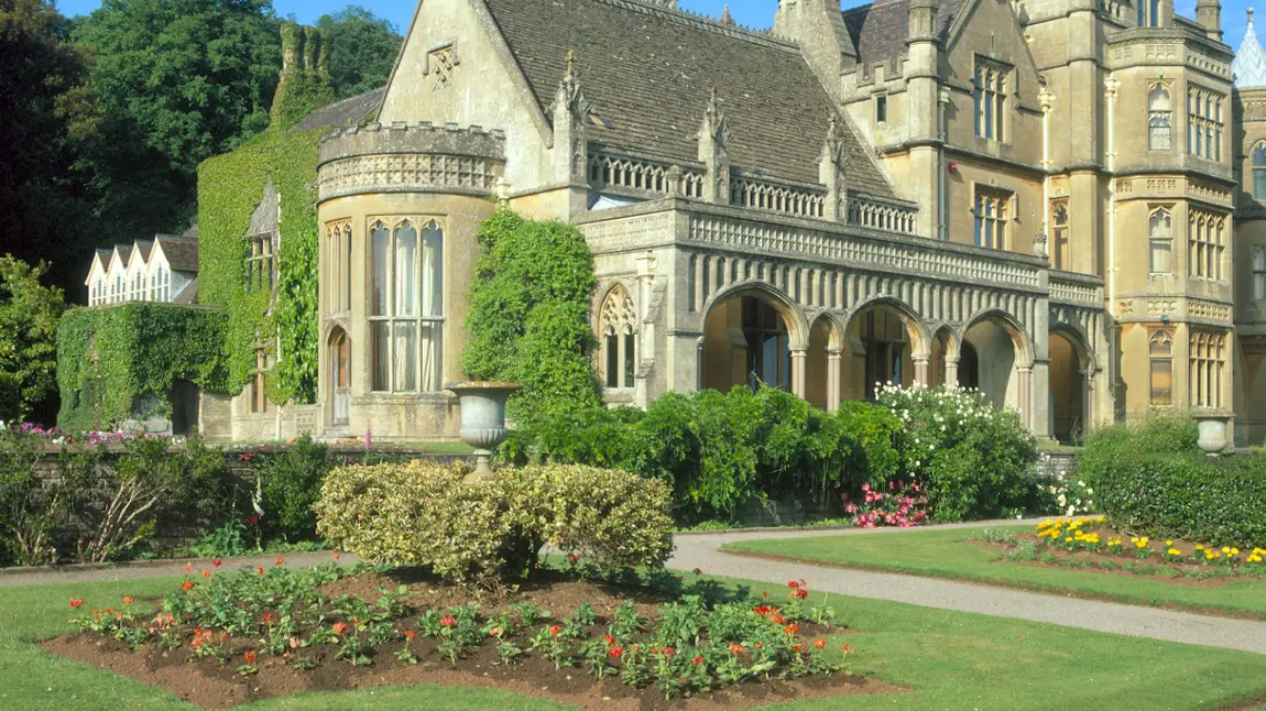 The high Victorian gothic house, Tyntesfield
