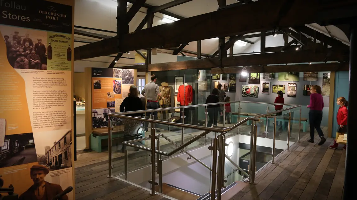 Inside view of the Narberth Museum