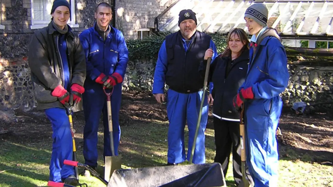 Volunteers at Norwich Cathedral