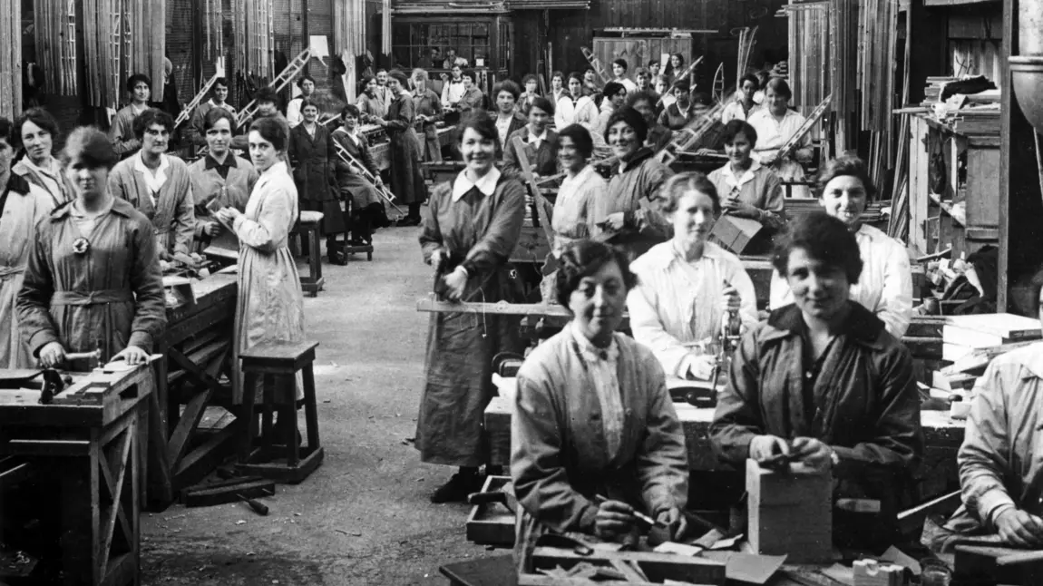 Westland factory workers