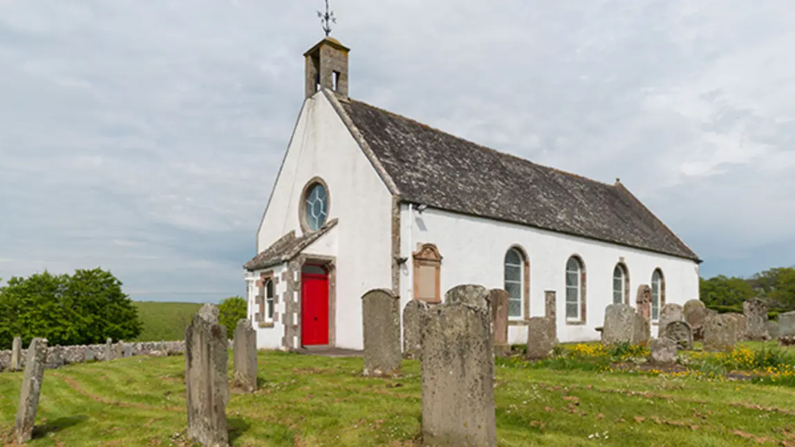 Oxnam Kirk, in the village where John Richardson grew up Oxnam Kirk, in the village where John Richardson grew up