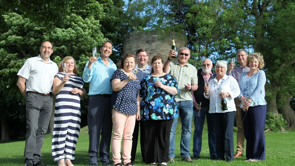 Friends of Chase Park celebrate the news of just under £1million National Lottery investment