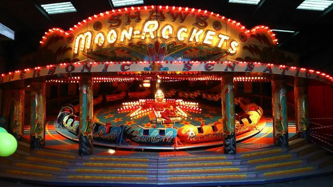 Seven quirky things to do this holiday Moonrocket fairground ride