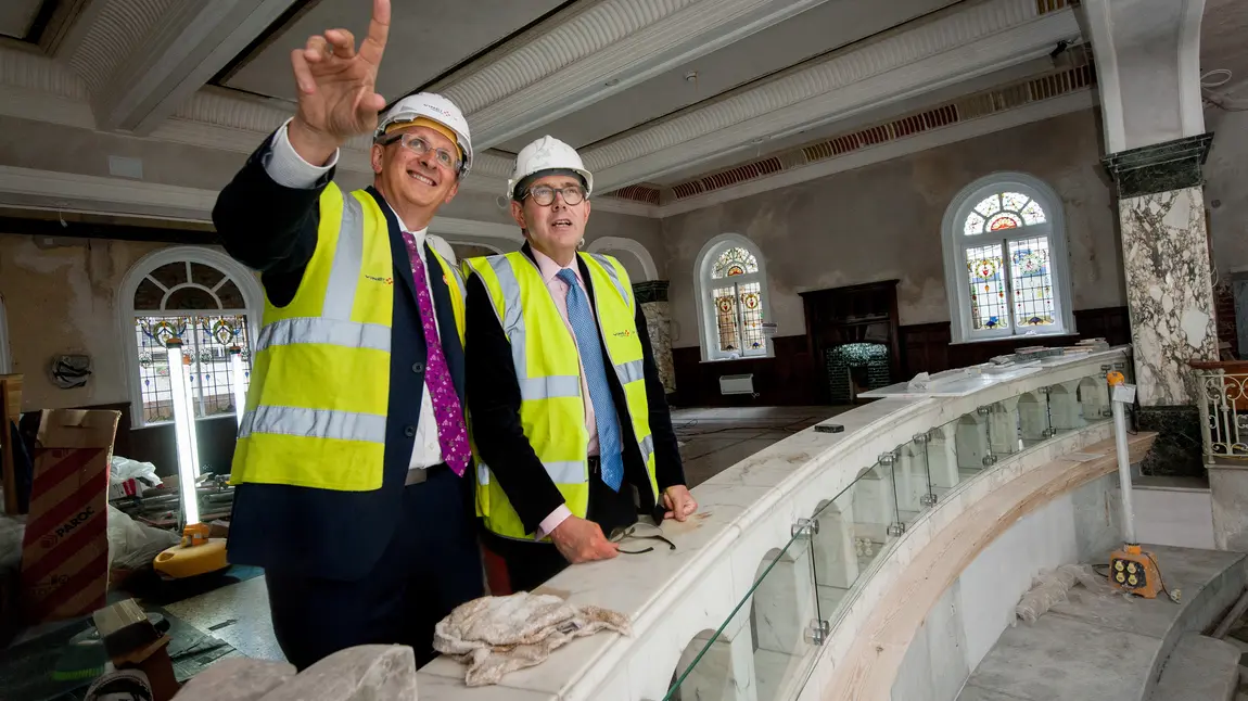 Andrew Bingham MP and Sir Peter Luff at Buxton