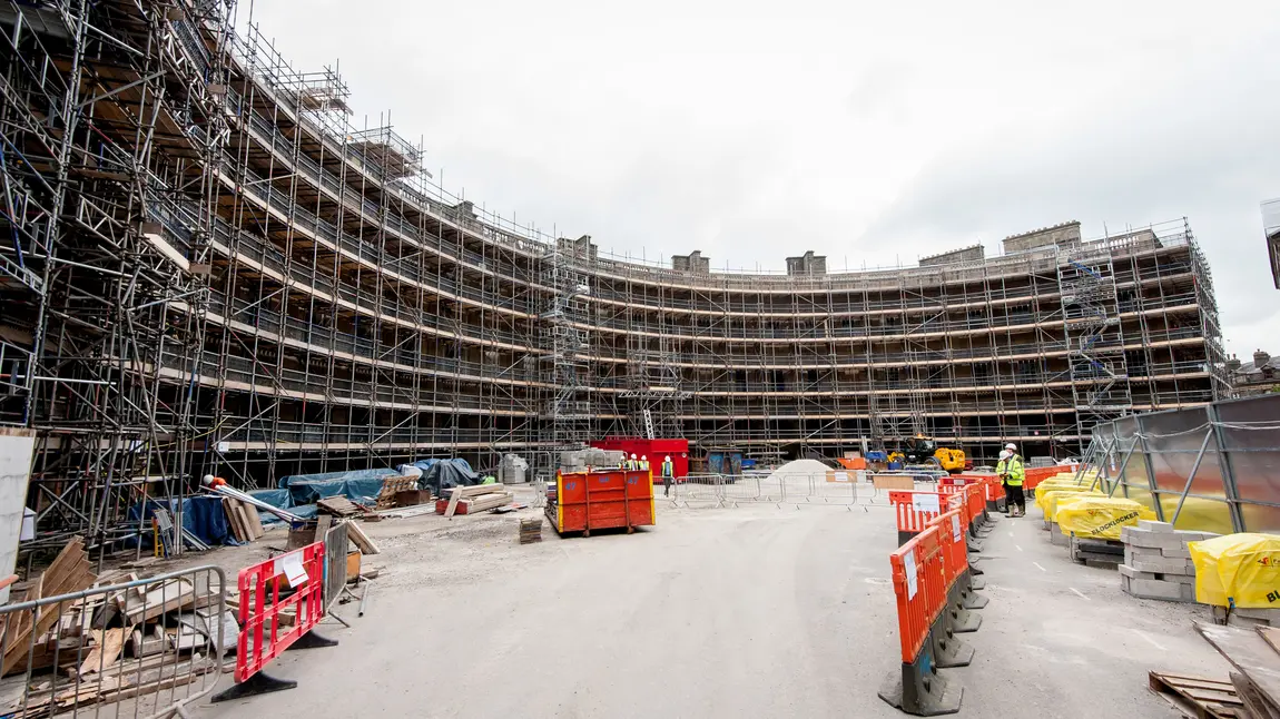 Buxton under construction