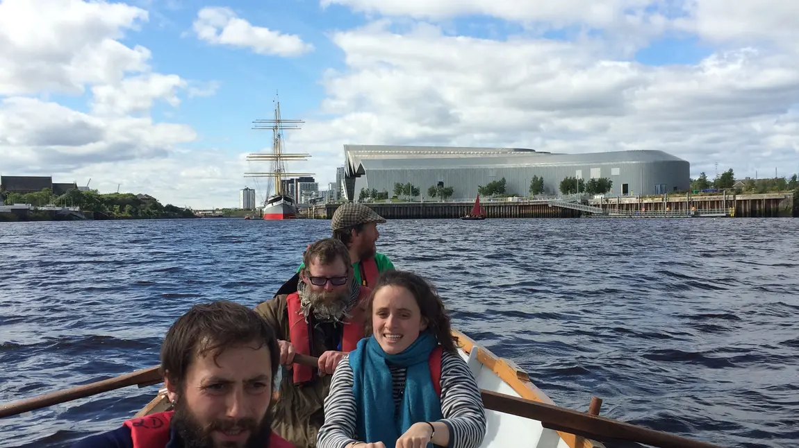 National Lottery players help push the boat out on the Clyde Participants in the Anchor and Sail project, a partnership between the GalGael Trust and the Clyde Maritime Trust