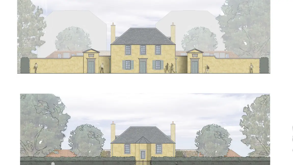 When Oldest becomes Newest! Architect drawings for the rebuilt Botanic Cottage