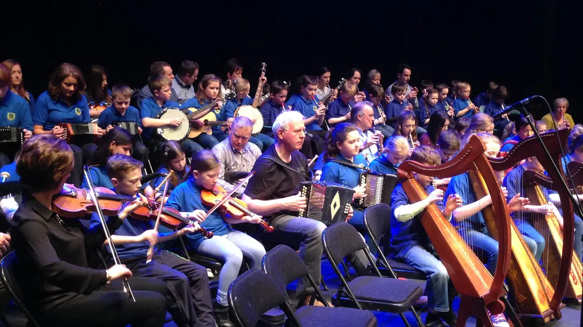 Musicians from the Armagh Pipers