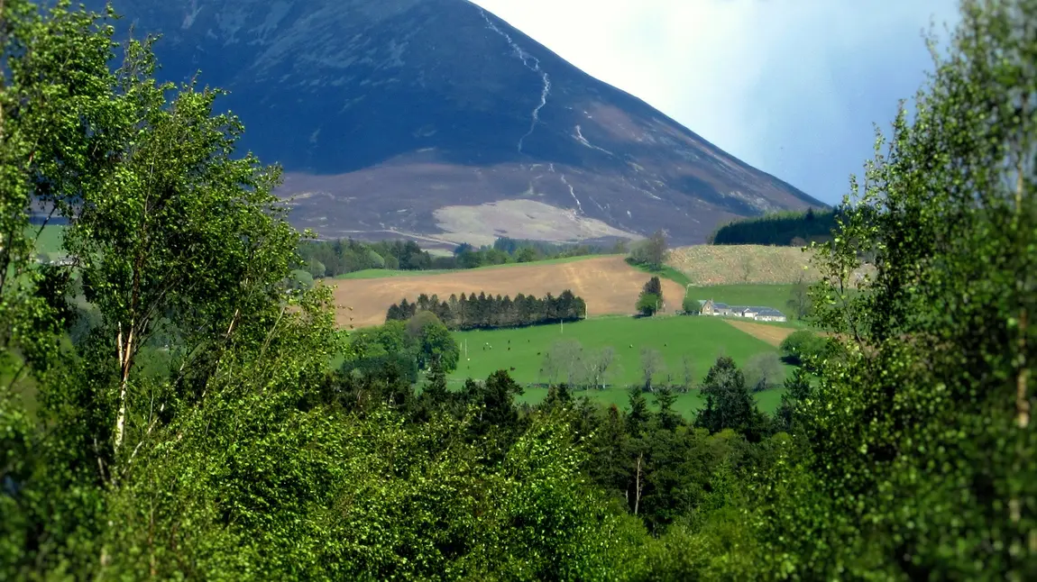 View of Beinn A Ghlo, Perthshire