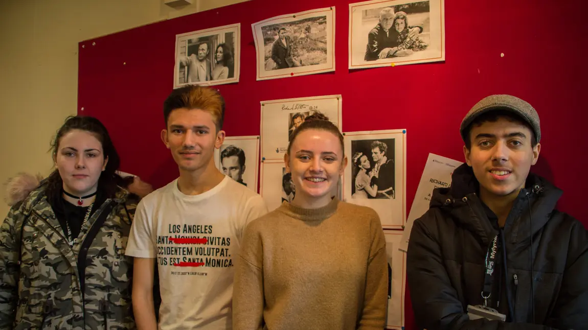 Changing lives: instilling confidence in Port Talbot teens The students celebrating the results of their hard work
