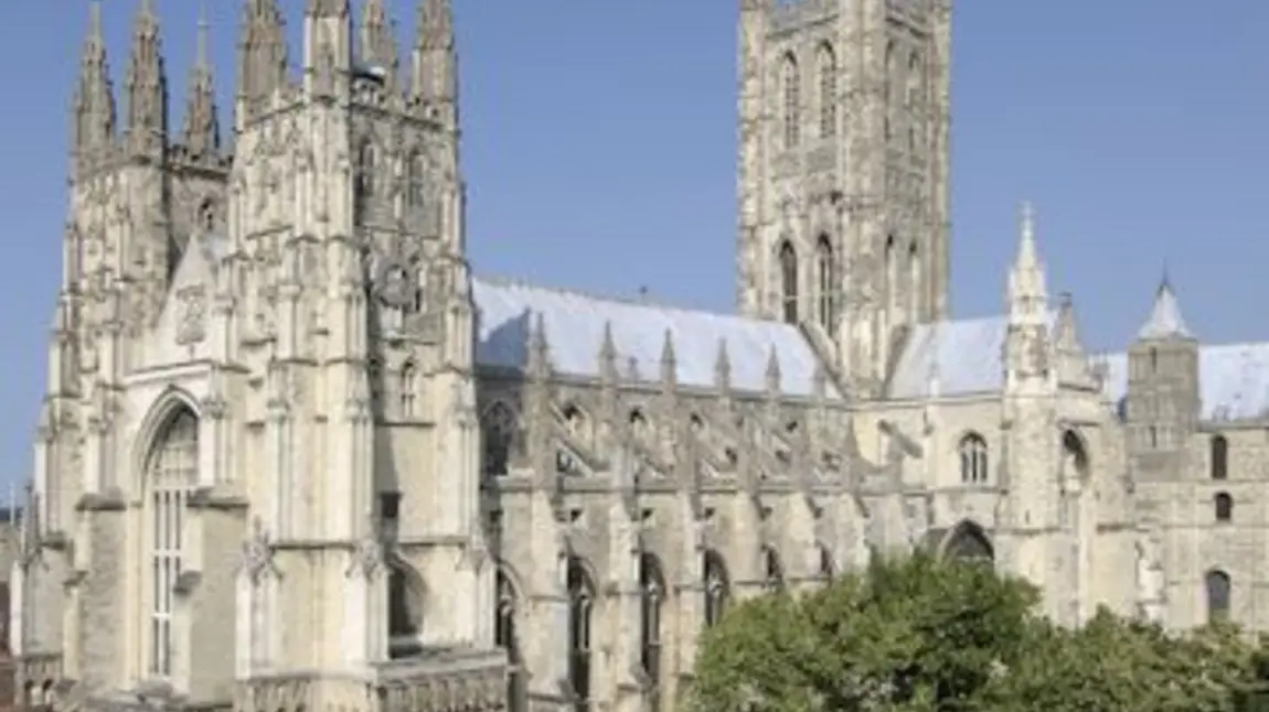 A spectacular view of Canterbury Cathedral 