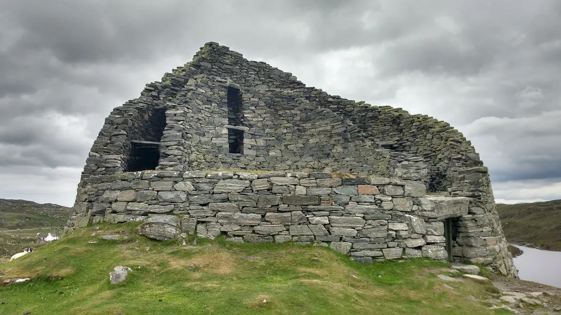 National Lottery Funding for nine Scottish Great Places Carloway Broch on the Isle of Lewis, a well preserved Iron Age building popular with tourists