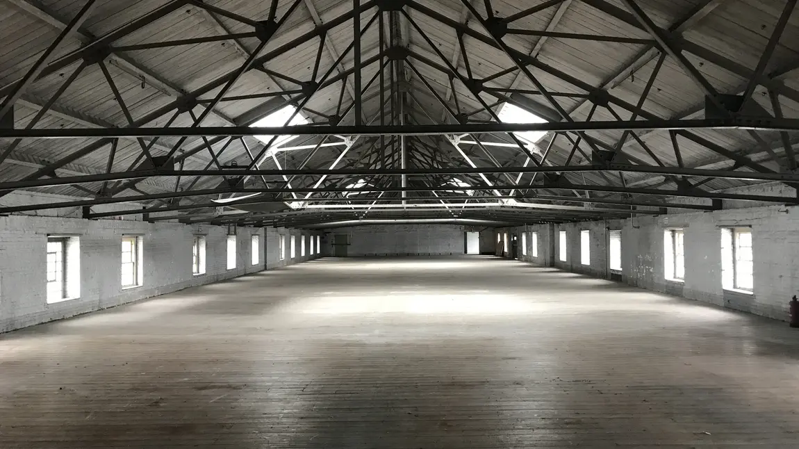 Fitted Rigging House ropes in National Lottery funding Interior of Fitting Rigging House