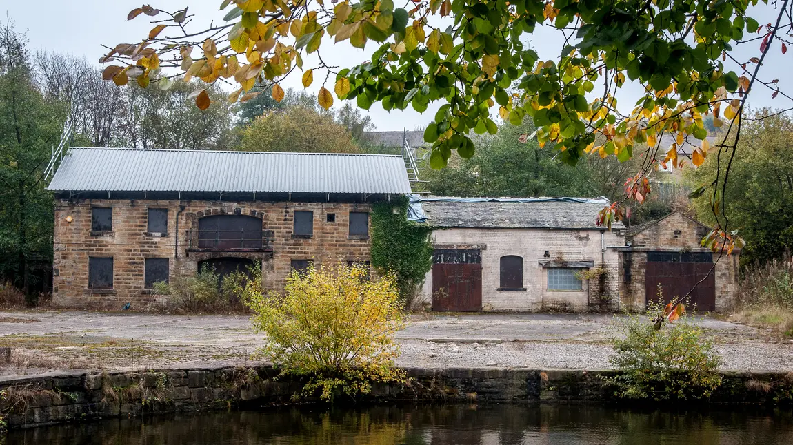 Buildings at Finsley Gate, part of Burnley's Weavers Triangle