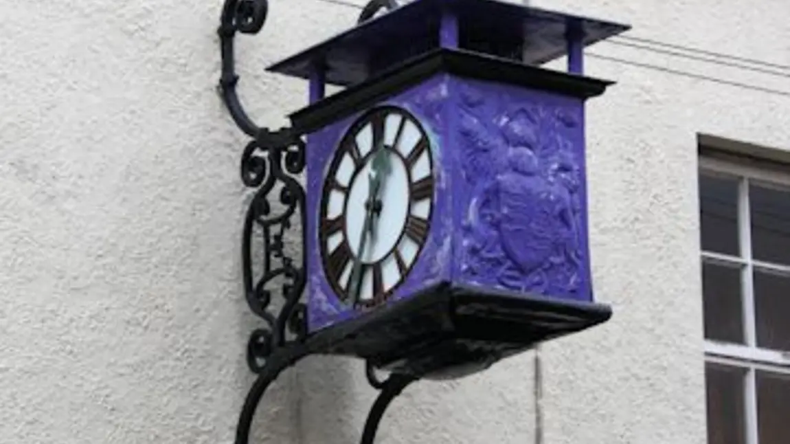 King Edward VII village clock in Fivemiletown