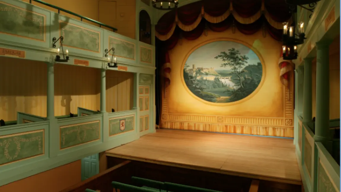 Unique Georgian Theatre’s history will be available to all Interior of Georgian Theatre Royal