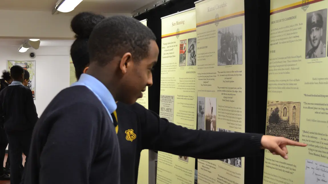 Students at Gladesmore Community School