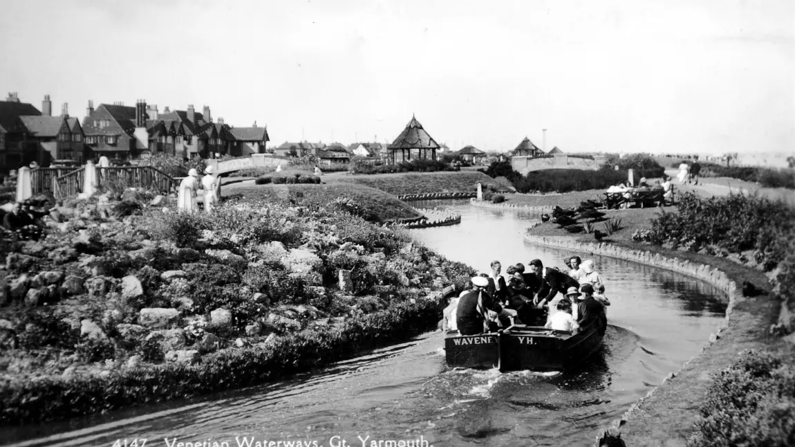 How can we ensure a brighter future for parks? Great Yarmouth's Venetian Waterways in its heyday