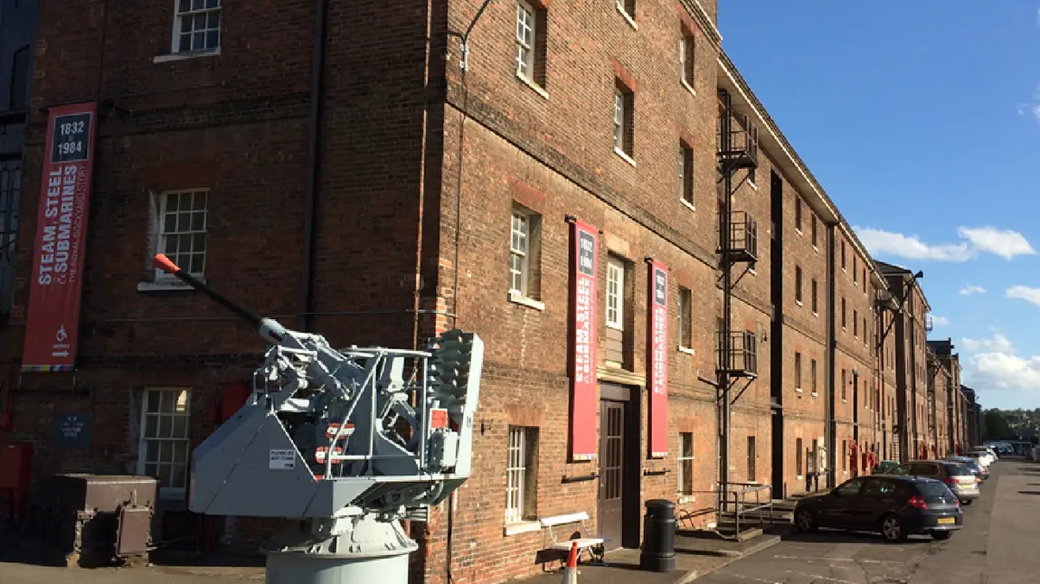 External view of the Fitted Rigging House in Chatham