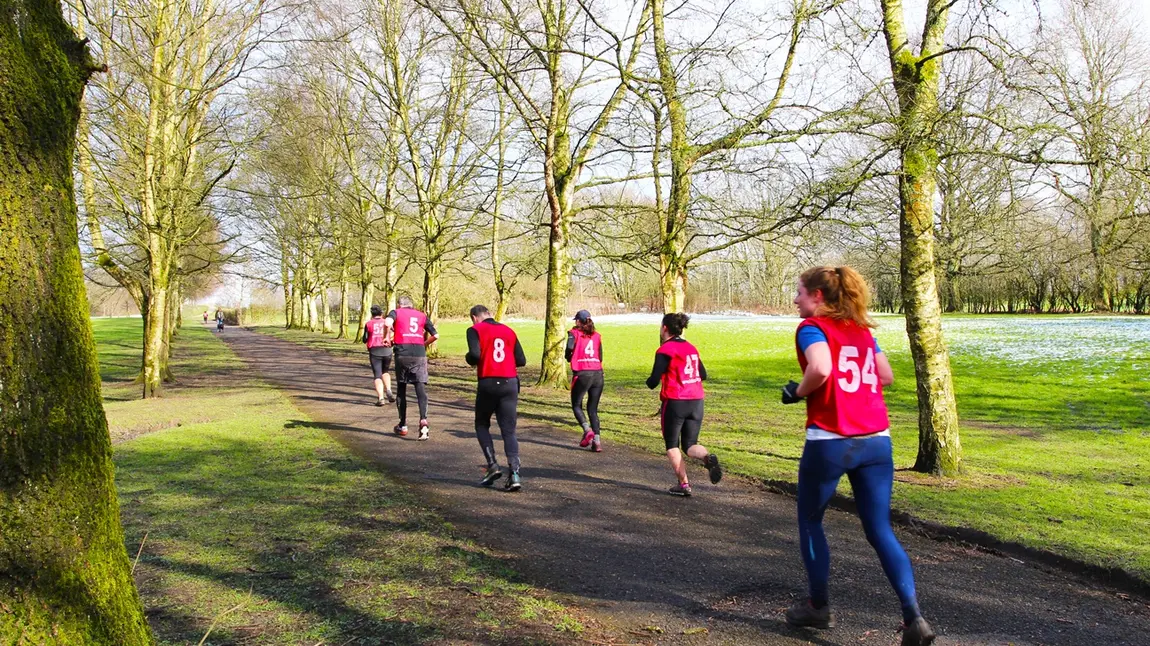5 ways heritage helps keep the January blues at bay Runners in Heaton Park