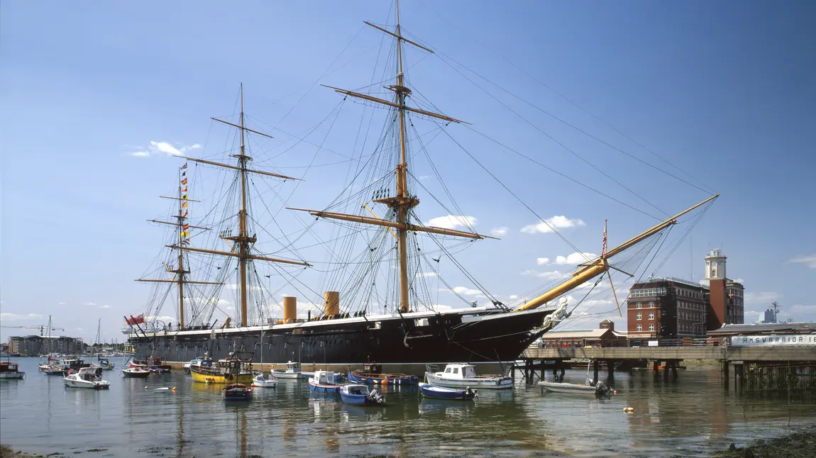 HMS Warrior 1860 at Portsmouth Historic Dockyard