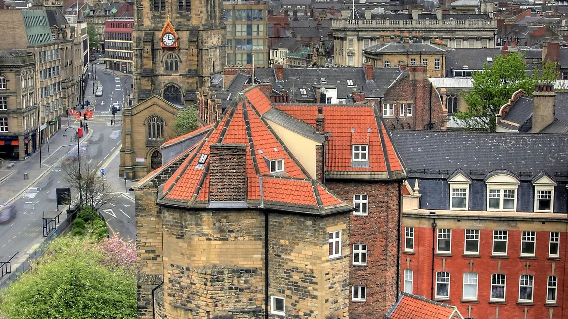 Old Newcastle including the Cathedral and Black Gate