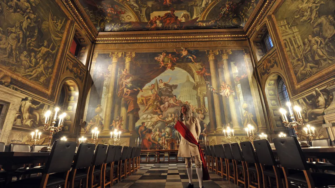 The Painted Hall at Greenwich's Old Royal Naval College The Painted Hall at Greenwich's Old Royal Naval College
