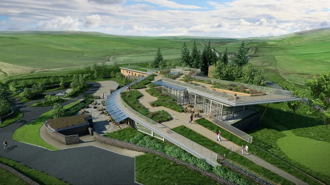 £7.8M HLF grant to open up Northumberland's finest landscapes A visual of the final design concepts for the Sill, produced by architects Jane Darbyshire and David Kendall