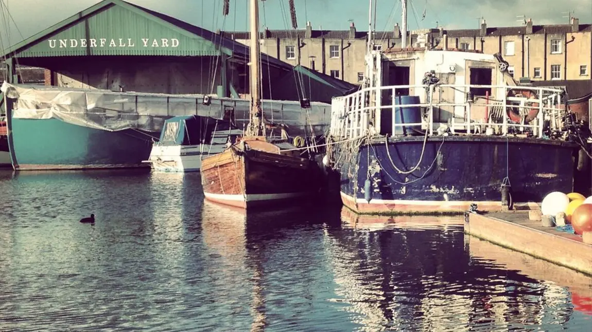Exterior shot of the Underfall Yard 
