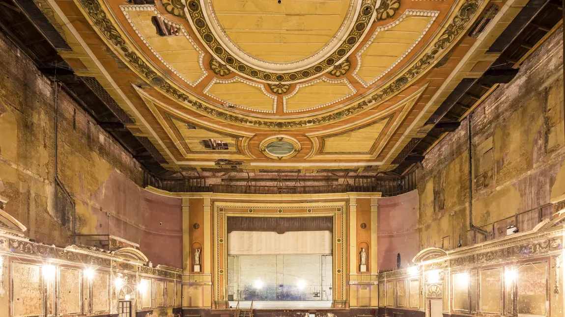 Ally Pally to entertain once more The inside of the Victorian Theatre at Alexandra Palace