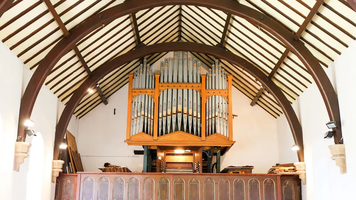 HLF grant of £201,000 for Horsley Organ Restoration Group The organ before it was dismantled for restoration