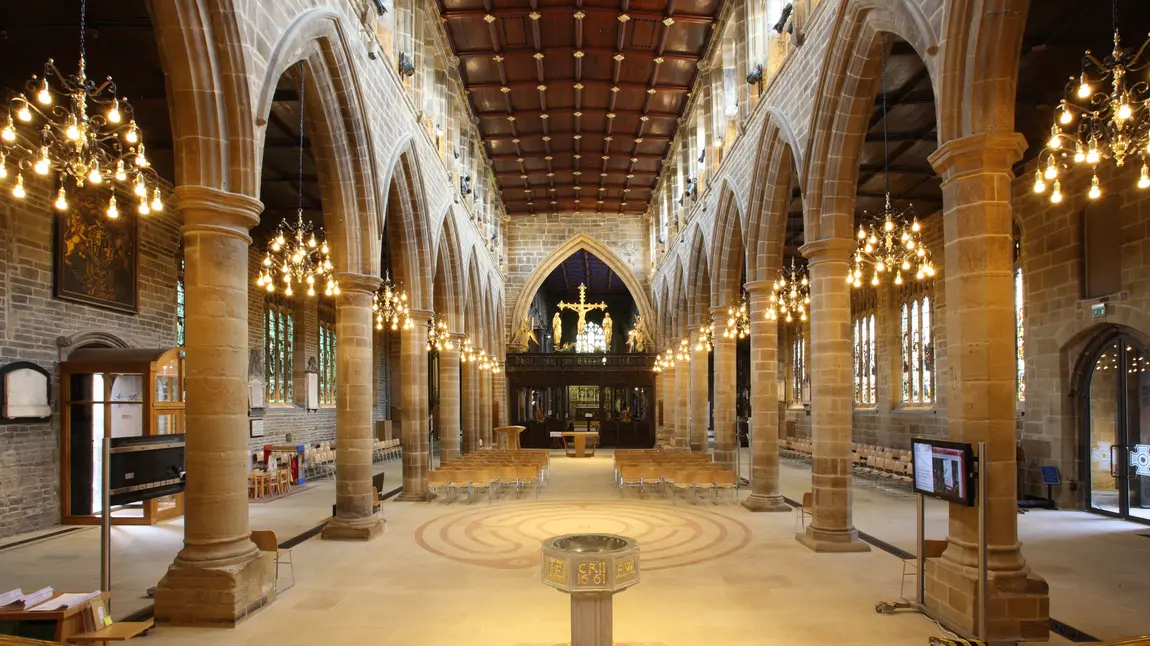 Wakefield Cathedral nave