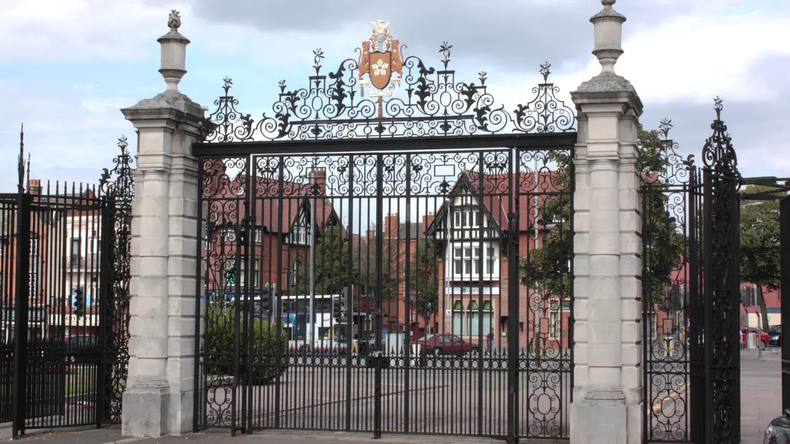 Lottery cash boost for parks heritage project The London Road gates of Victoria Park