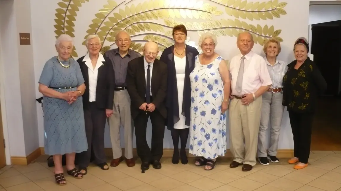Holocaust survivors and members of the HSFA