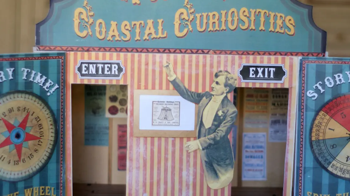 Marvellous Museum of Coastal Curiosities is on tour in Essex
