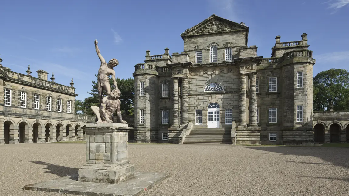 Outside view of Seaton Delaval Hall