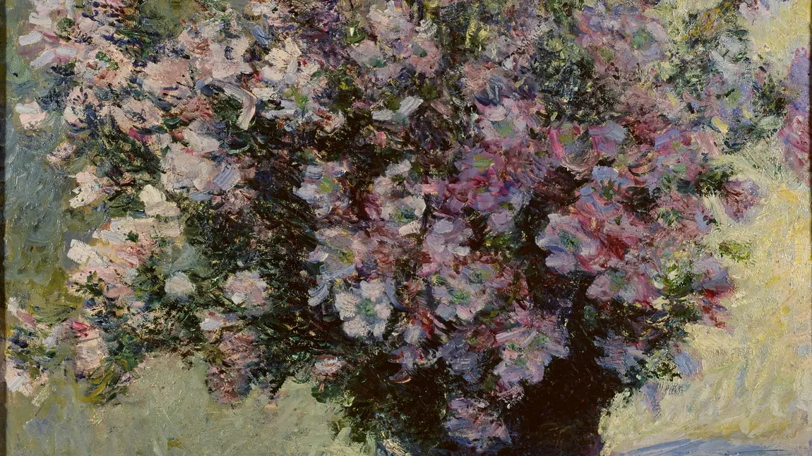 Painting of Vase of Flowers by Claude Monet