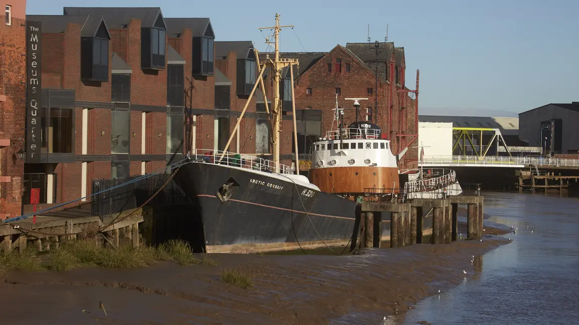 The Arctic Corsair, one of two historic vessels in Hull set to be conserved