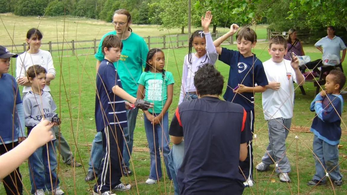 Learning session at Hainault Ancient Forest 