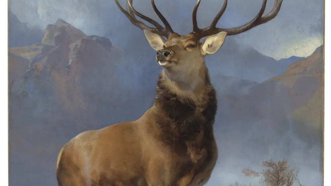 Landseer's picture of The Monarch of the Glen, 1851